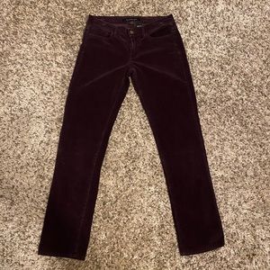 Calvin Klein Faux Suede Mom Jeans